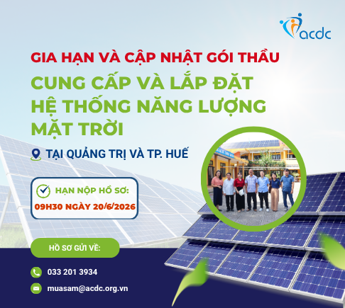 Gia hạn và cập nhật gói thầu 
